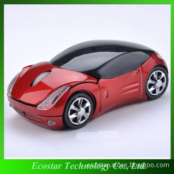 Newest style mini 3D 2.4GHz car shape wireless optical mouse for pc laptop computer